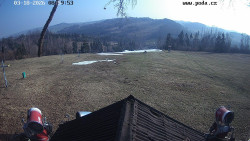 Sjezdovka, panorama východ