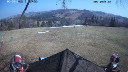 Sjezdovka, panorama východ