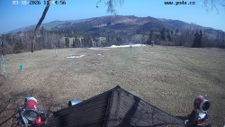 Sjezdovka, panorama východ