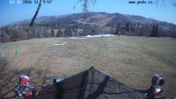 Sjezdovka, panorama východ