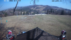 Sjezdovka, panorama východ