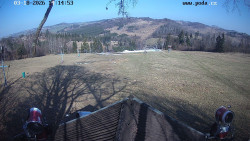 Sjezdovka, panorama východ