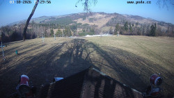 Sjezdovka, panorama východ