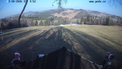 Sjezdovka, panorama východ