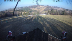 Sjezdovka, panorama východ
