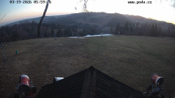 Sjezdovka, panorama východ