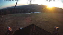 Sjezdovka, panorama východ