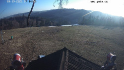 Sjezdovka, panorama východ