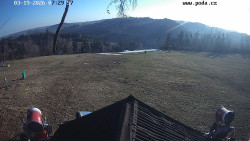 Sjezdovka, panorama východ