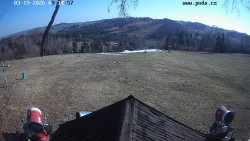 Sjezdovka, panorama východ