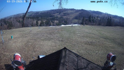 Sjezdovka, panorama východ