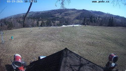 Sjezdovka, panorama východ