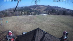 Sjezdovka, panorama východ