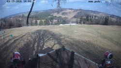 Sjezdovka, panorama východ