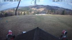 Sjezdovka, panorama východ