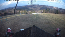 Sjezdovka, panorama východ