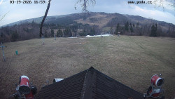 Sjezdovka, panorama východ