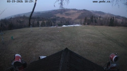 Sjezdovka, panorama východ