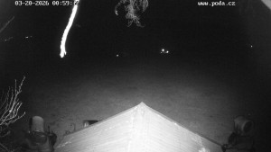 Skiareál Hodonín u Kunštátu - Sjezdovka, panorama východ - 20.3.2026 v 01:00 Skiareál Hodonín u Kunštátu - Sjezdovka, panorama východ - 20.3.2026 v 01:00