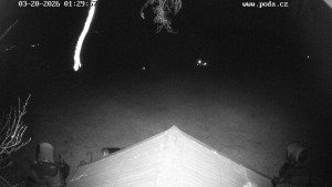 Skiareál Hodonín u Kunštátu - Sjezdovka, panorama východ - 20.3.2026 v 01:30 Skiareál Hodonín u Kunštátu - Sjezdovka, panorama východ - 20.3.2026 v 01:30