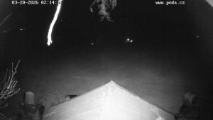 Skiareál Hodonín u Kunštátu - Sjezdovka, panorama východ - 20.3.2026 v 02:15 Skiareál Hodonín u Kunštátu - Sjezdovka, panorama východ - 20.3.2026 v 02:15