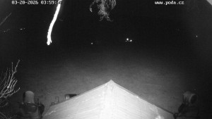 Skiareál Hodonín u Kunštátu - Sjezdovka, panorama východ - 20.3.2026 v 04:00 Skiareál Hodonín u Kunštátu - Sjezdovka, panorama východ - 20.3.2026 v 04:00