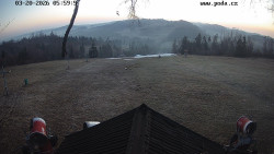 Sjezdovka, panorama východ