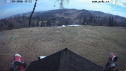 Sjezdovka, panorama východ