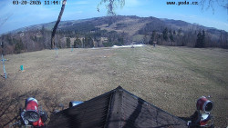 Sjezdovka, panorama východ