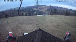 Sjezdovka, panorama východ