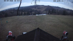 Sjezdovka, panorama východ