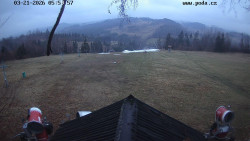 Sjezdovka, panorama východ