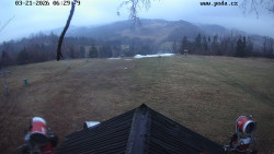 Sjezdovka, panorama východ