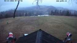 Sjezdovka, panorama východ