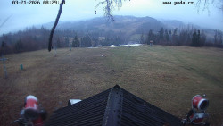 Sjezdovka, panorama východ