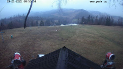 Sjezdovka, panorama východ