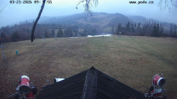 Sjezdovka, panorama východ