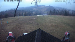 Sjezdovka, panorama východ