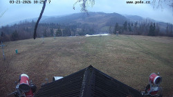 Sjezdovka, panorama východ