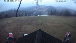 Sjezdovka, panorama východ