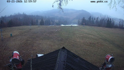 Sjezdovka, panorama východ