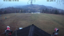 Sjezdovka, panorama východ