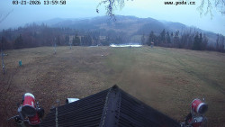 Sjezdovka, panorama východ