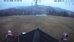 Sjezdovka, panorama východ