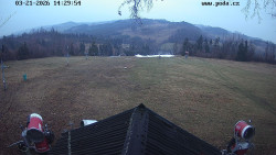 Sjezdovka, panorama východ