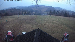 Sjezdovka, panorama východ