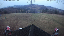 Sjezdovka, panorama východ