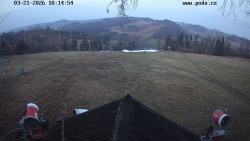 Sjezdovka, panorama východ