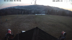 Sjezdovka, panorama východ