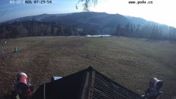 Sjezdovka, panorama východ